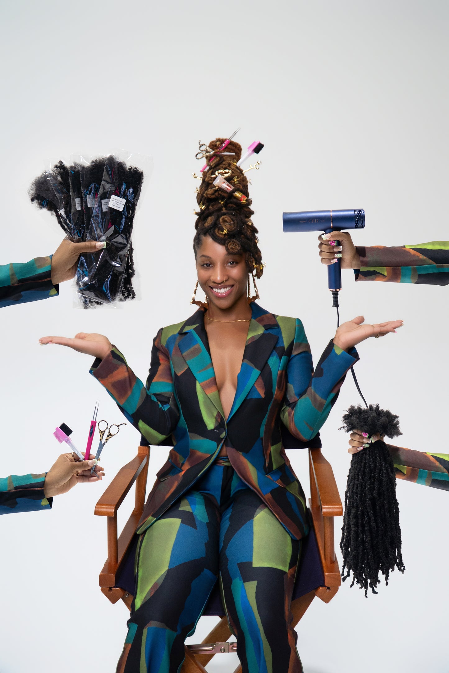 HUMAN HAIR DREADLOCK EXTENSION - BUNDLES