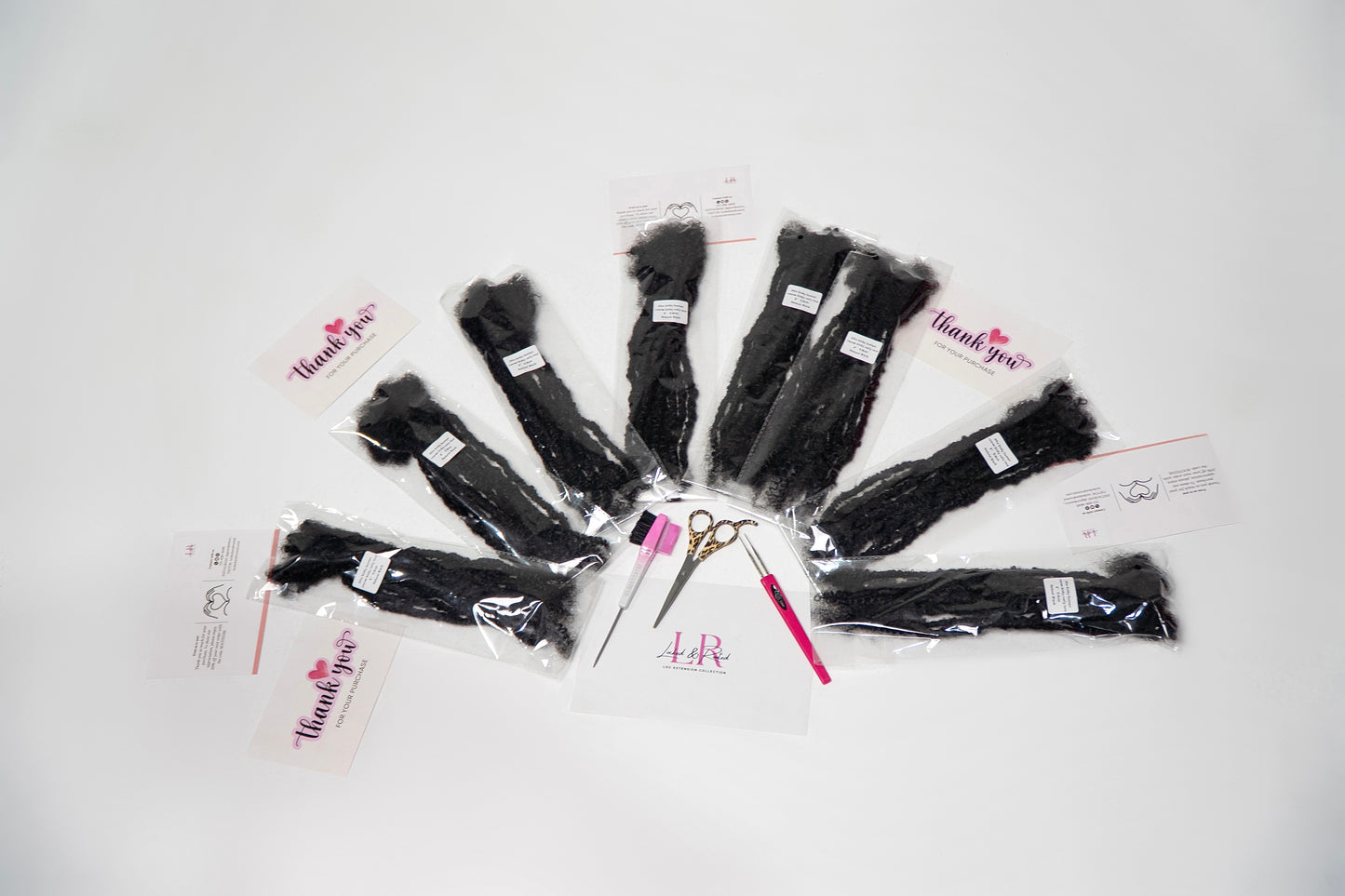 HUMAN HAIR DREADLOCK EXTENSION - BUNDLES