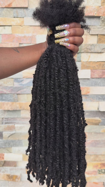 HUMAN HAIR DREADLOCK EXTENSION - BUNDLES