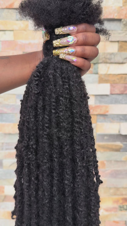 HUMAN HAIR DREADLOCK EXTENSION - BUNDLES